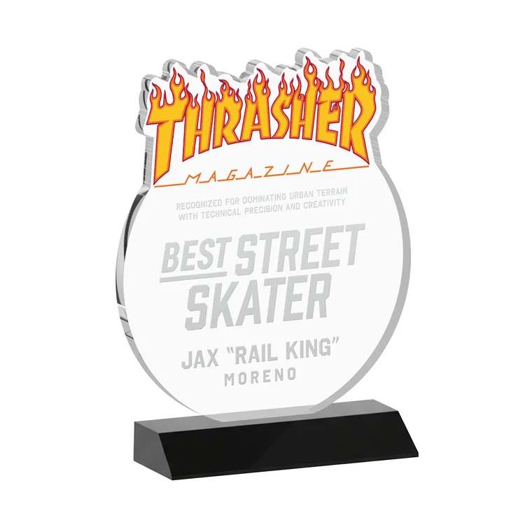 EdgeCraft Round Award on Mitered Base #6