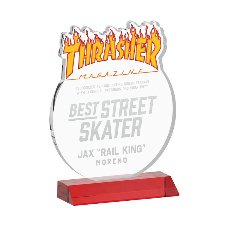 EdgeCraft Round Award on Mitered Base #9