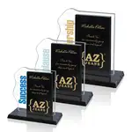 Trophée Endurance en verre Starfire et granit