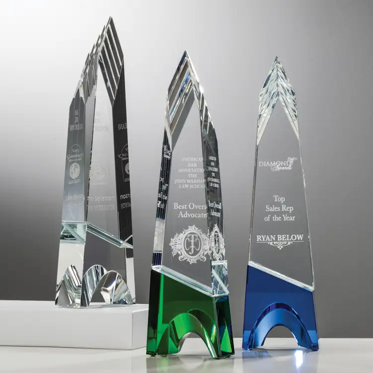 R.S. Owens Escadrille Optical Crystal Award