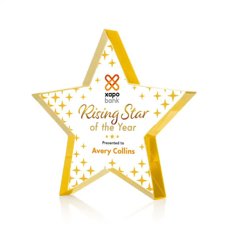 Esna Star Starfire Crystal Award - Multicolor #19