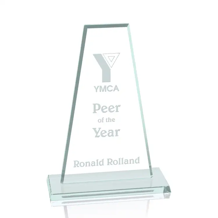 Essex Jade Glass Award - Deep Etch #2