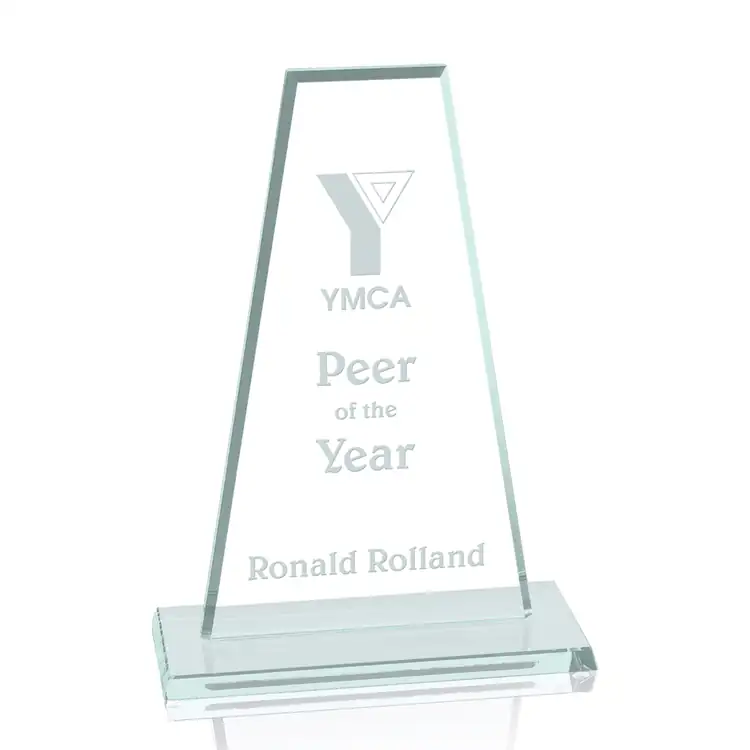 Essex Jade Glass Award - Deep Etch #3