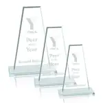 Trophée Essex en verre jade - Gravure
