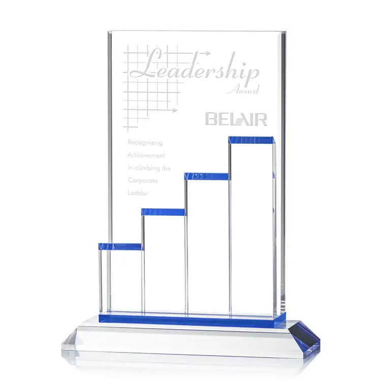 Trophée Estevan en cristal optique