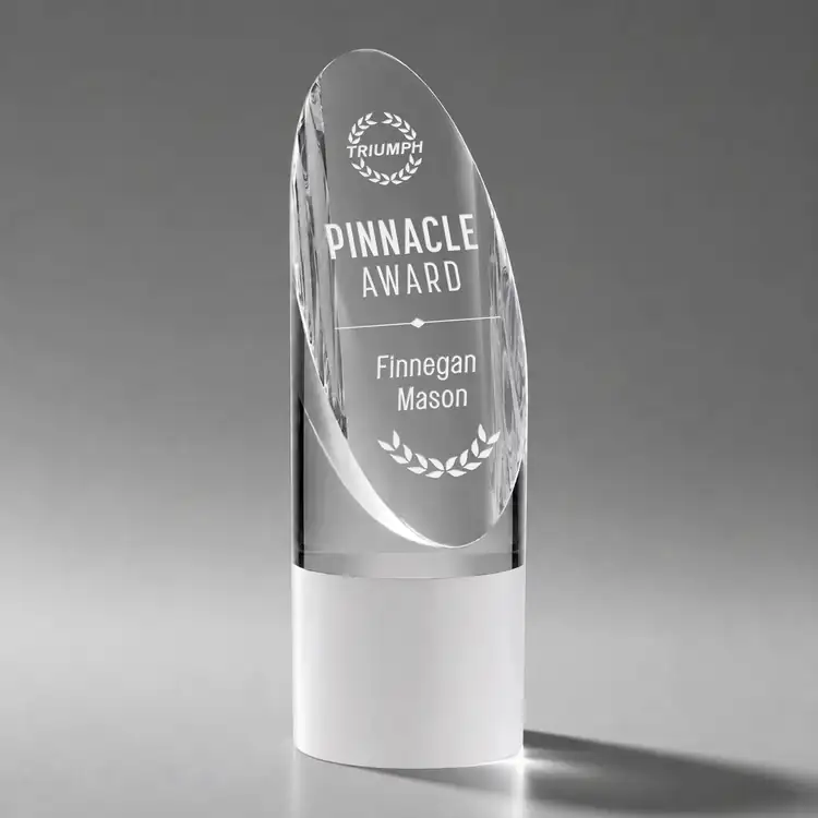 Faccini Optical Crystal Award - Engraving and Printing #2
