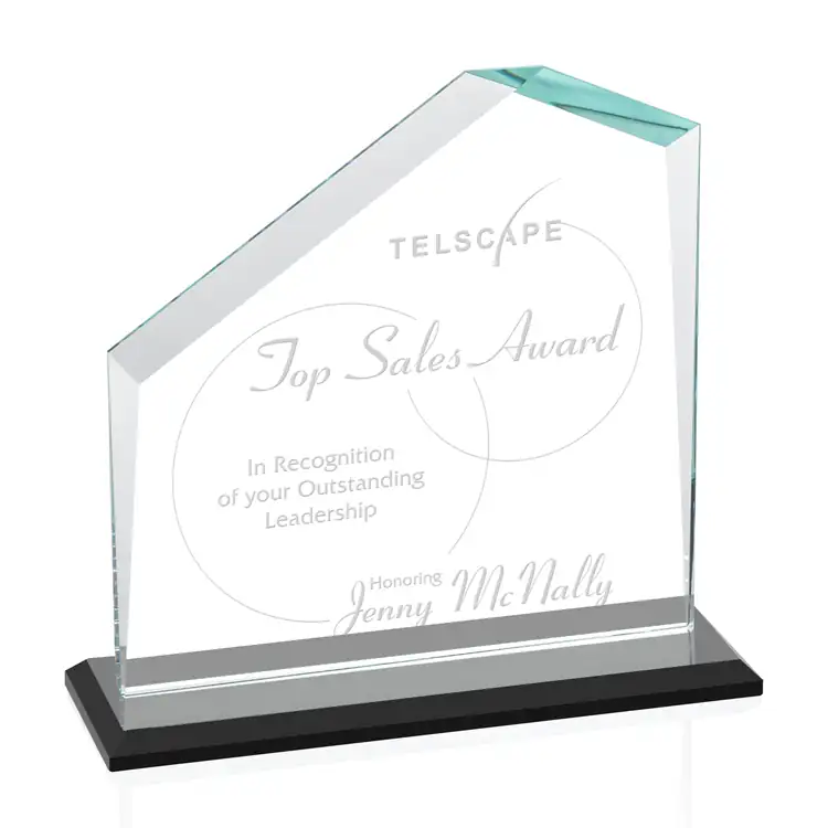 Fairmont Award - Starfire Crystal - Engraved #4