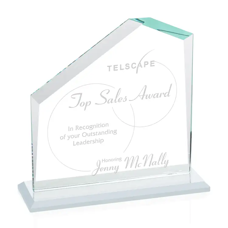 Fairmont Award - Starfire Crystal - Engraved #7