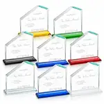Trophée Fairmont en cristal Starfire - Gravure