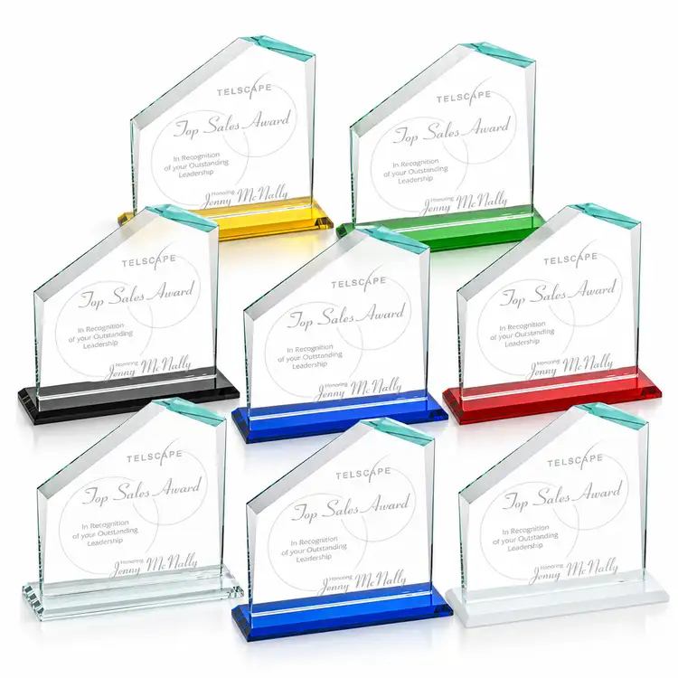 Fairmont Award - Starfire Crystal - Engraved
