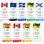 Trophée Flag sur socle Alberton - Multicolore