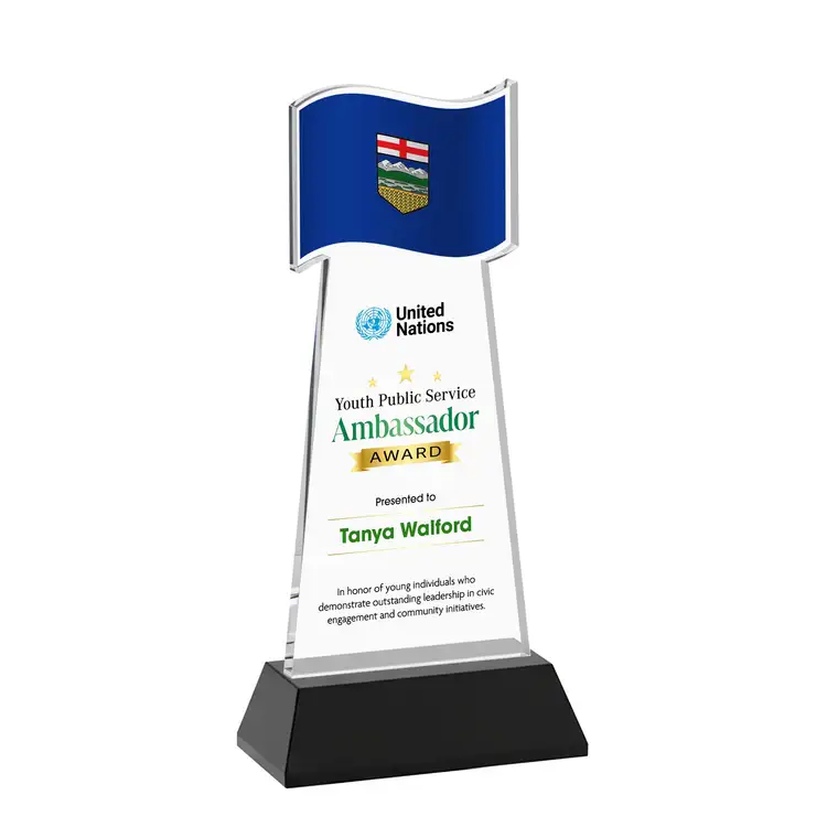 Trophée Flag sur socle Hartford - Multicolore #15