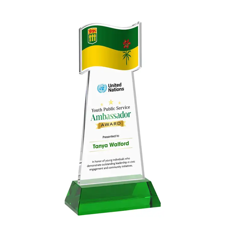 Trophée Flag sur socle Hartford - Multicolore #21