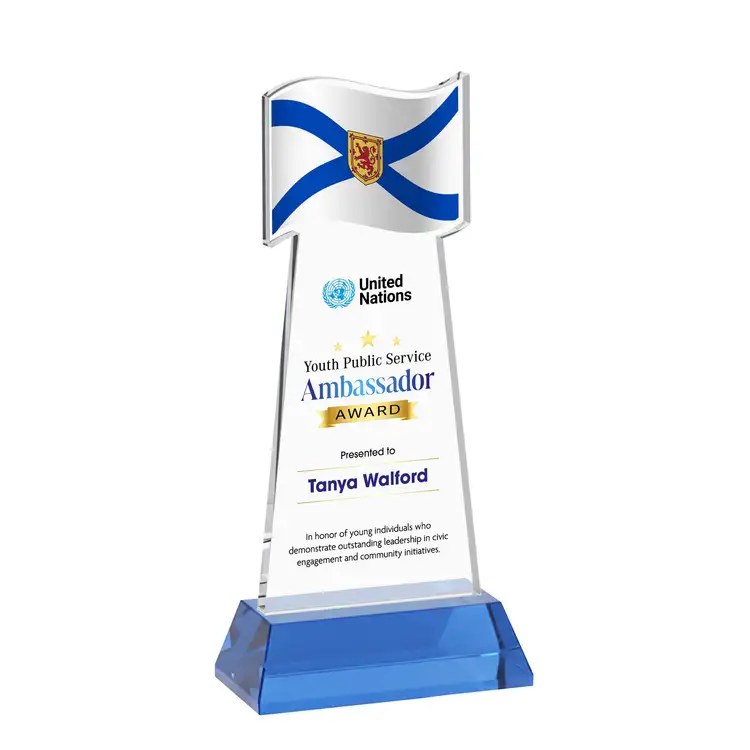 Trophée Flag sur socle Hartford - Multicolore #24