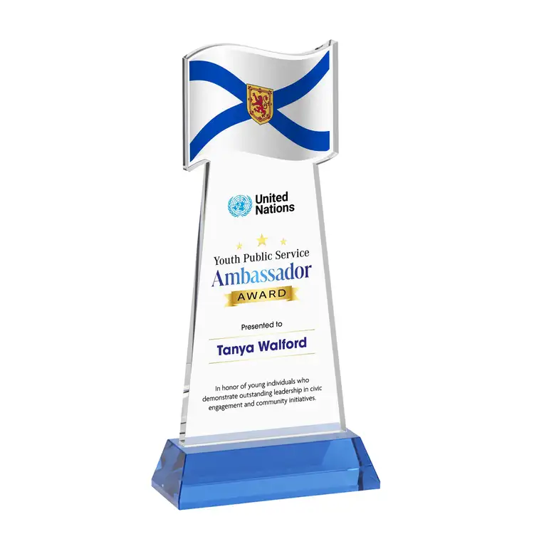 Trophée Flag sur socle Hartford - Multicolore #25