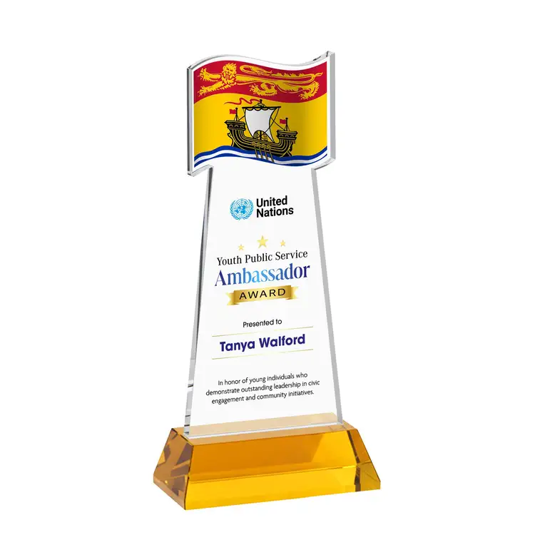 Trophée Flag sur socle Hartford - Multicolore #30