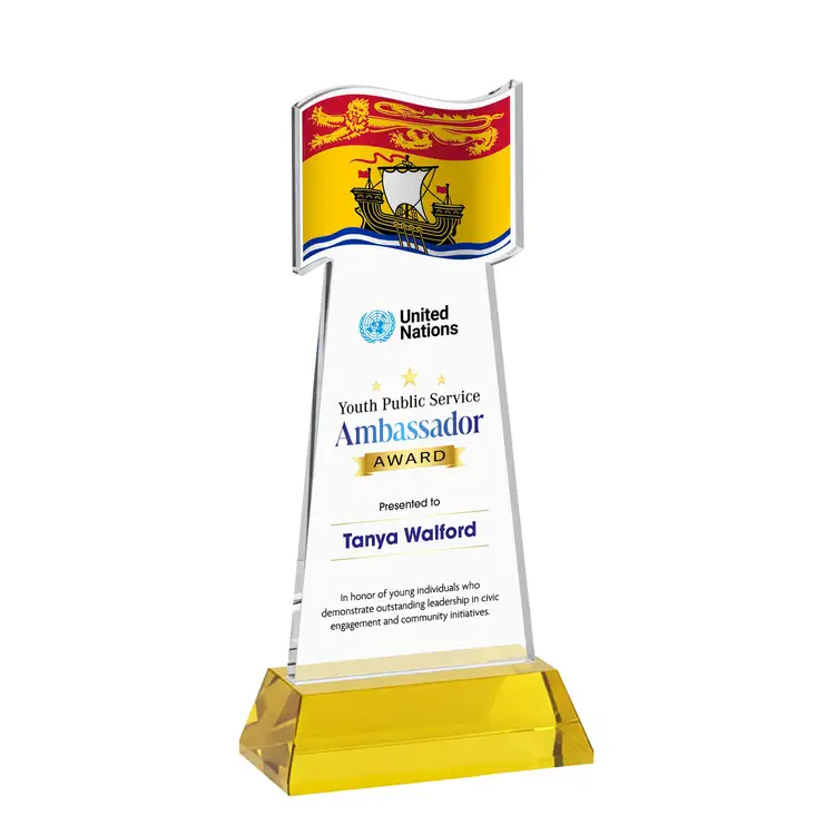 Trophée Flag sur socle Hartford - Multicolore #39
