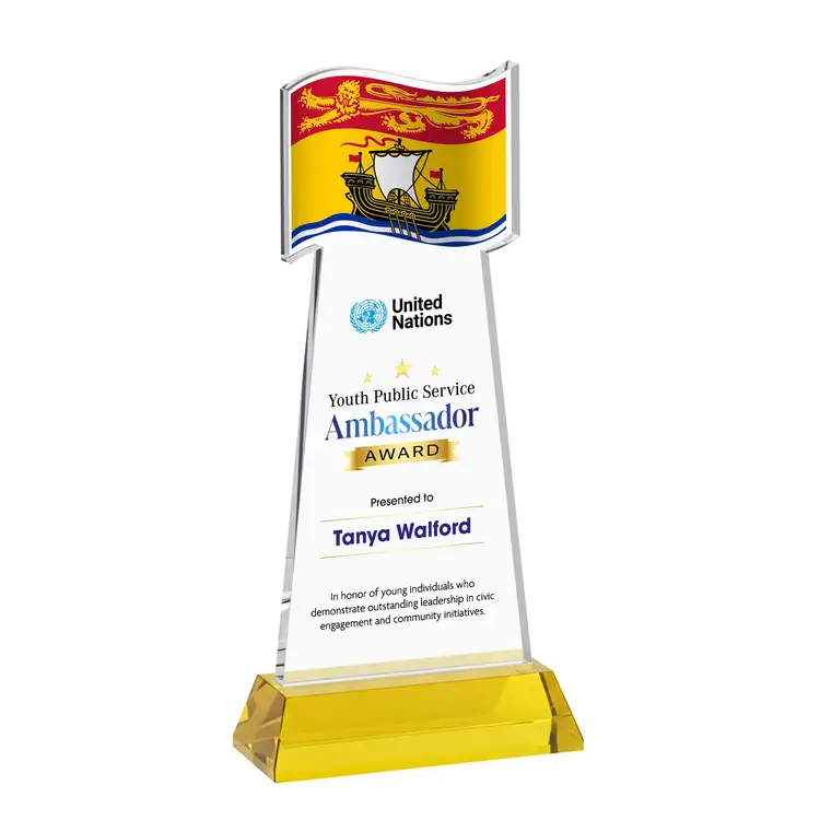 Trophée Flag sur socle Hartford - Multicolore #40