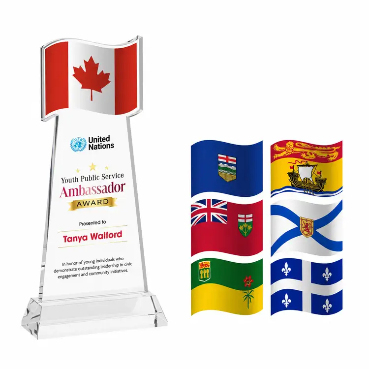 Trophée Flag sur socle Hartford - Multicolore #42