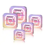 Trophée Flamborough en cristal optique - Multicolore
