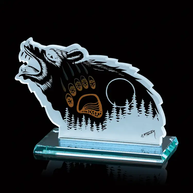 Gordon Fiddler Forest Encounter Jade Glass Award