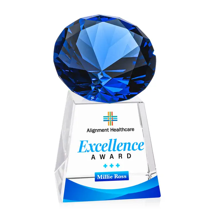 Fortino Optical Crystal Award - Multicolor #10