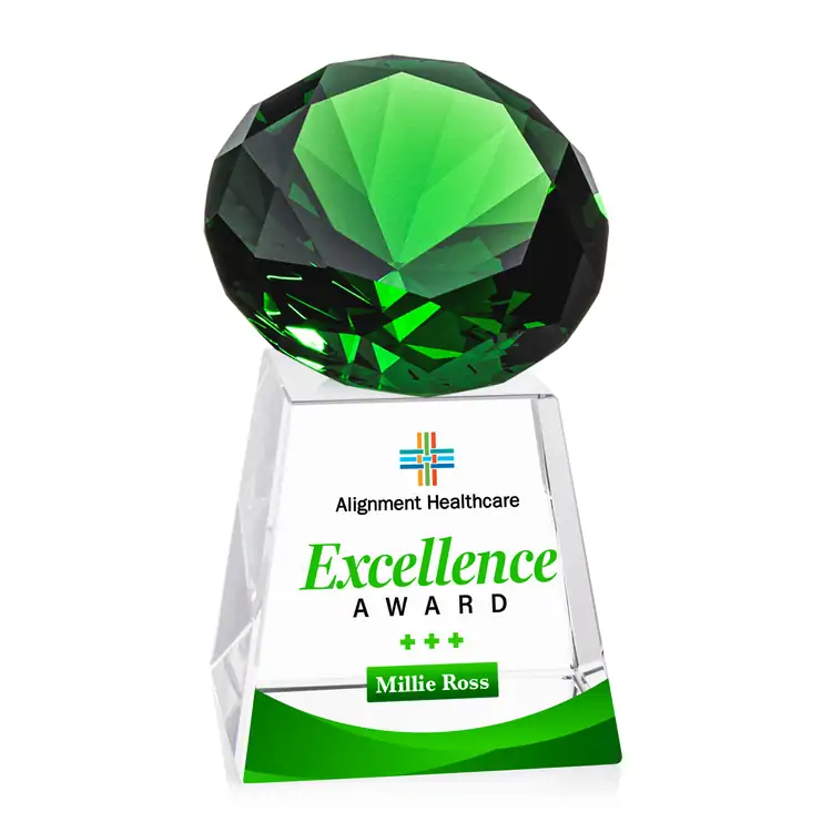 Fortino Optical Crystal Award - Multicolor #5