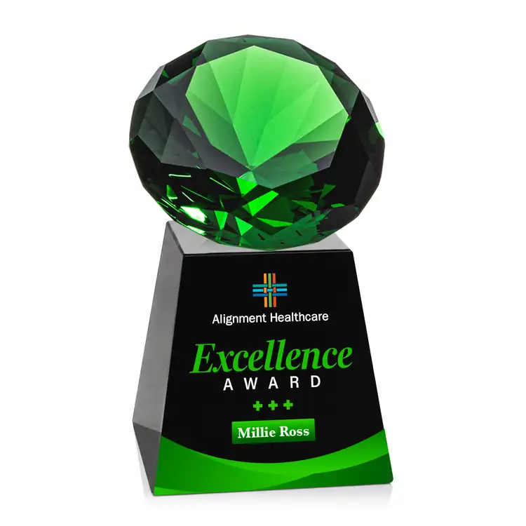 Fortino Optical Crystal Award - Multicolor #6
