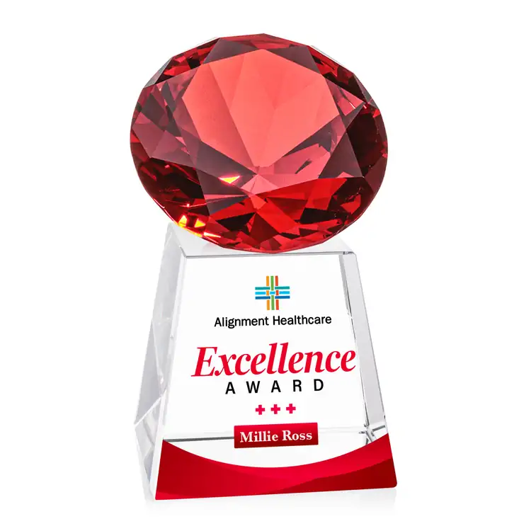 Fortino Optical Crystal Award - Multicolor #8