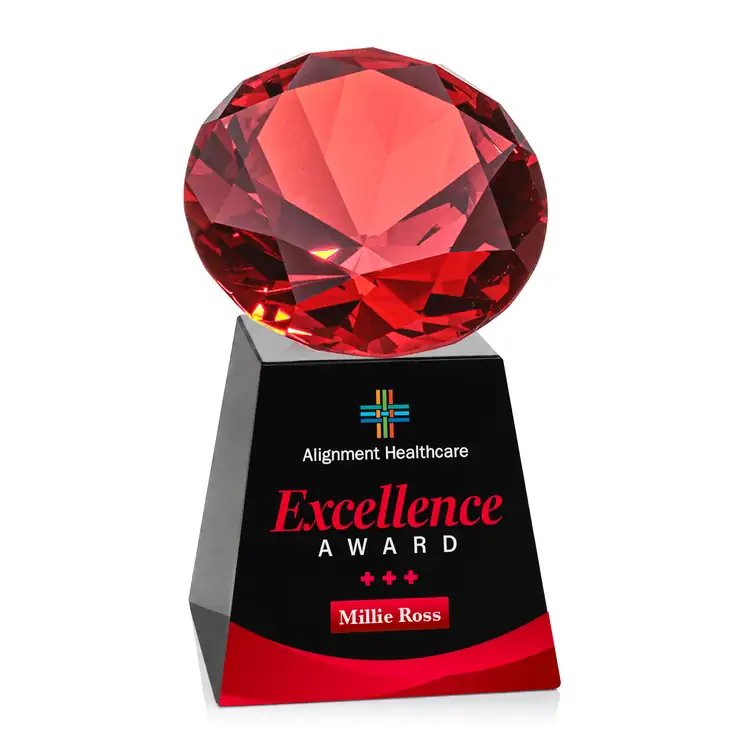 Fortino Optical Crystal Award - Multicolor #9