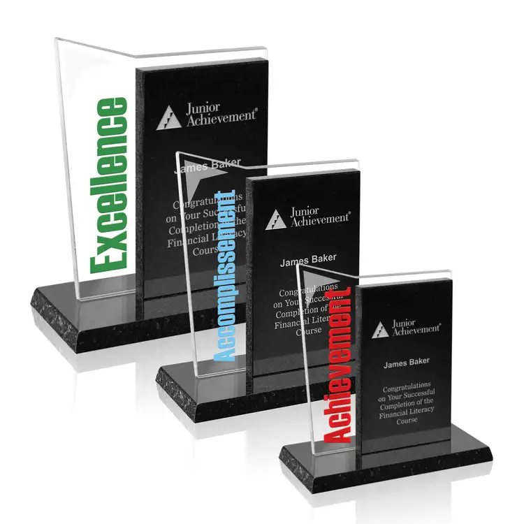 Fortitude Starfire Glass and Granite Award