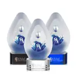 Trophée Galaxy sur socle Paragon
