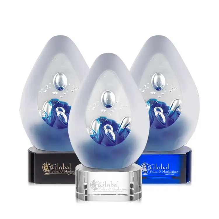 Trophée Galaxy sur socle Paragon