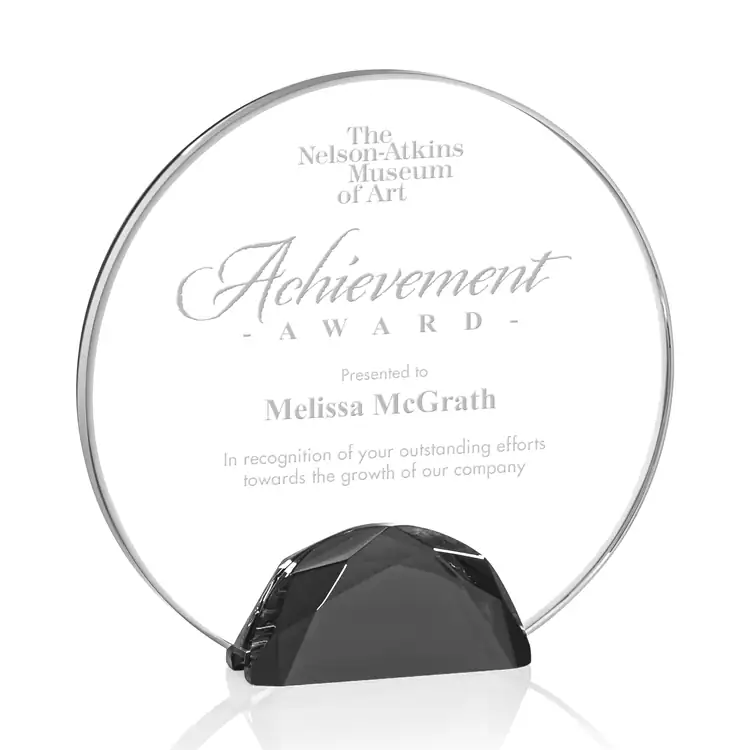 Galveston Award - Starfire Crystal - Engraved #4