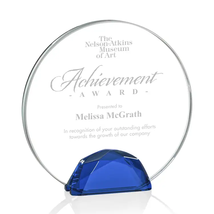 Galveston Award - Starfire Crystal - Engraved #5