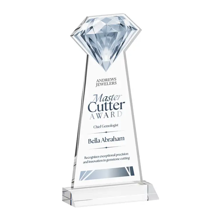 Gemstone Starfire Crystal Award - Multicolor #2