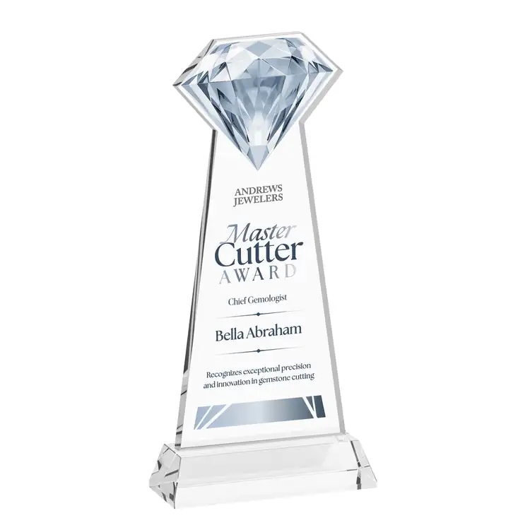 Gemstone Starfire Crystal Award on Hartford Base - Multicolor #2