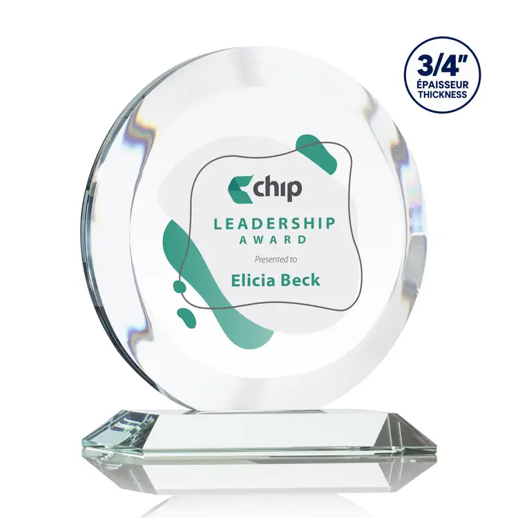Trophée Gibralter en cristal Starfire - Multicolore #3