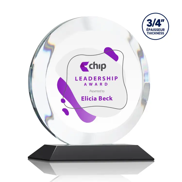 Trophée Gibralter en cristal Starfire - Multicolore #5