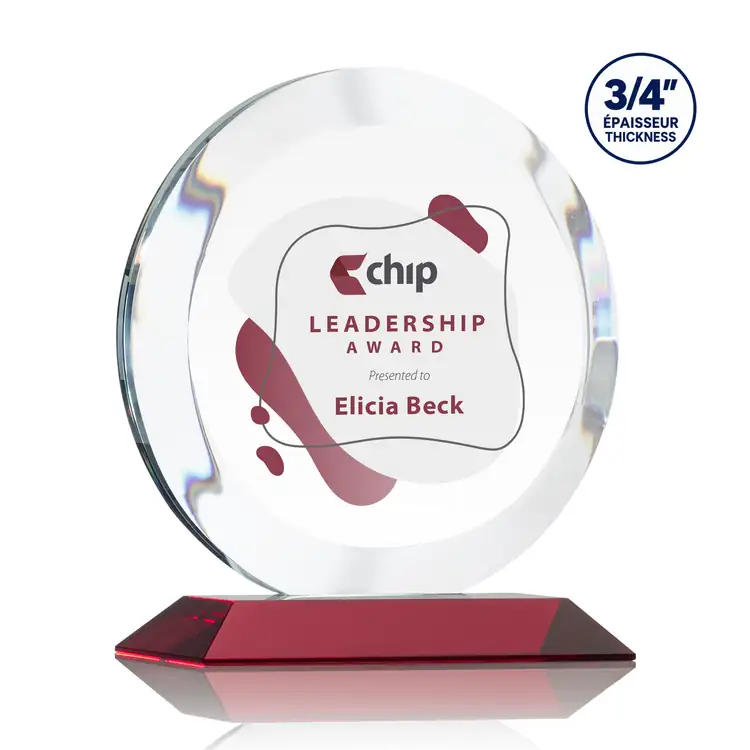Trophée Gibralter en cristal Starfire - Multicolore #7