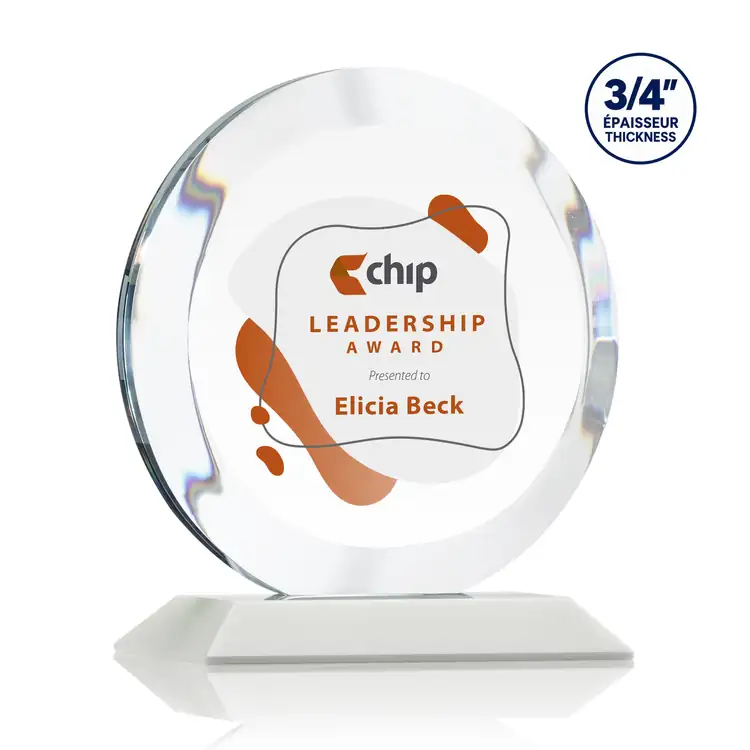 Trophée Gibralter en cristal Starfire - Multicolore #8