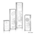 Trophée Global Achievement en cristal optique - Gravure