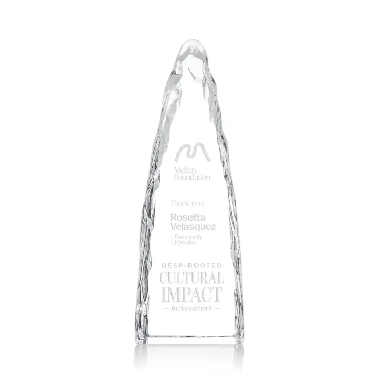 Goderich Optical Crystal Iceberg Award - Deep Etch #2