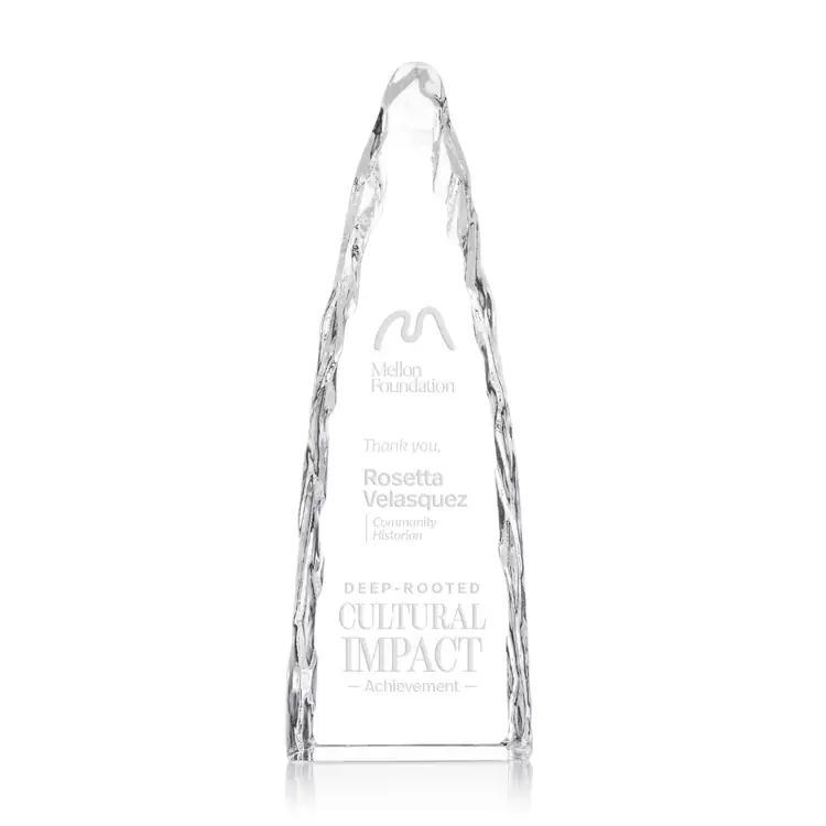 Goderich Optical Crystal Iceberg Award - Deep Etch #3