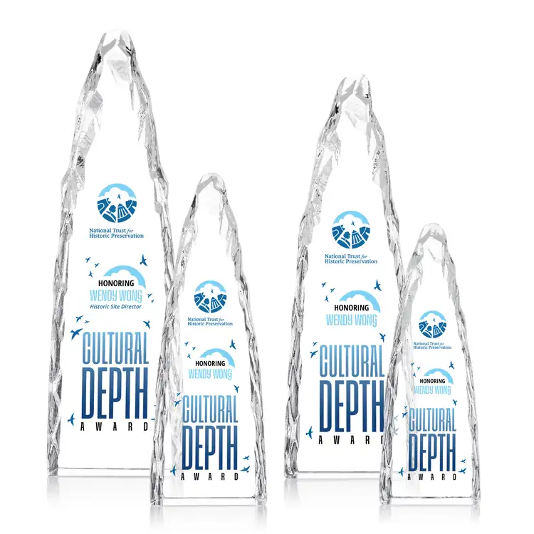 Goderich Optical Crystal Iceberg Award - Multicolor