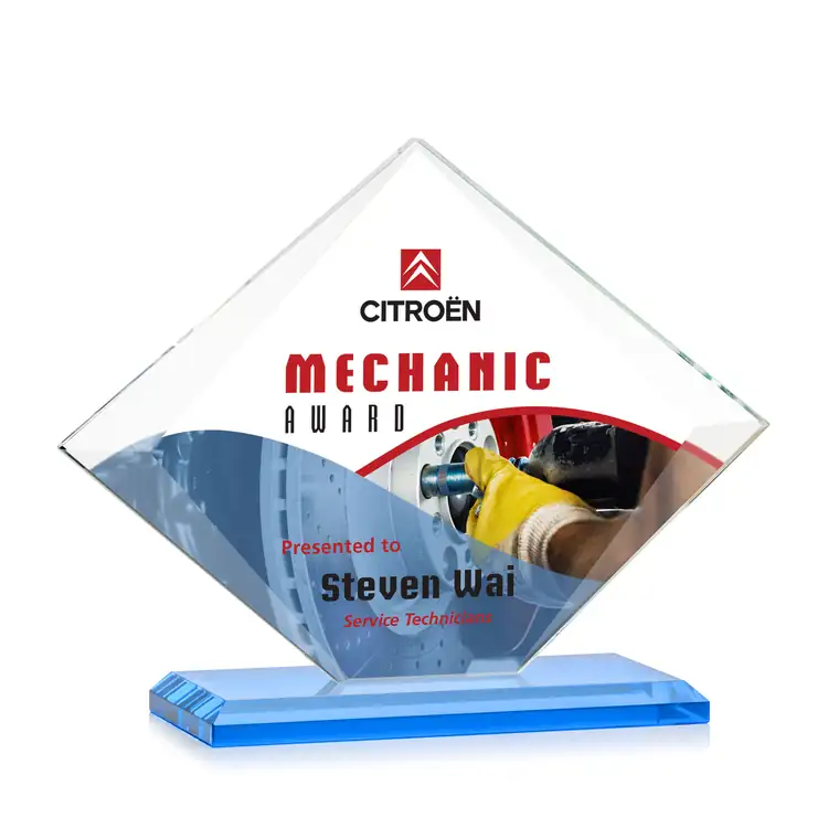 Griffith Starfire Crystal Award - Multicolor #9
