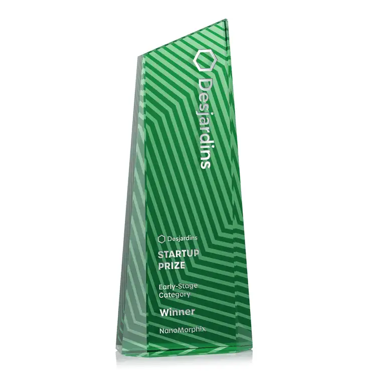 Hallandale Optical Crystal Award - Engraving and Printing #2