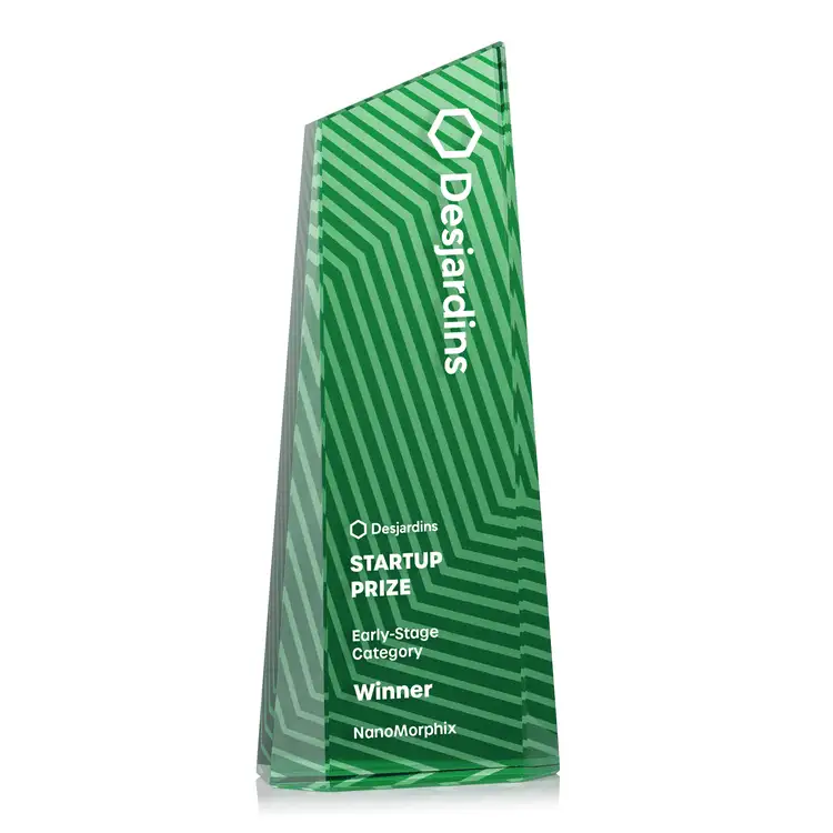 Hallandale Optical Crystal Award - Multicolor #2