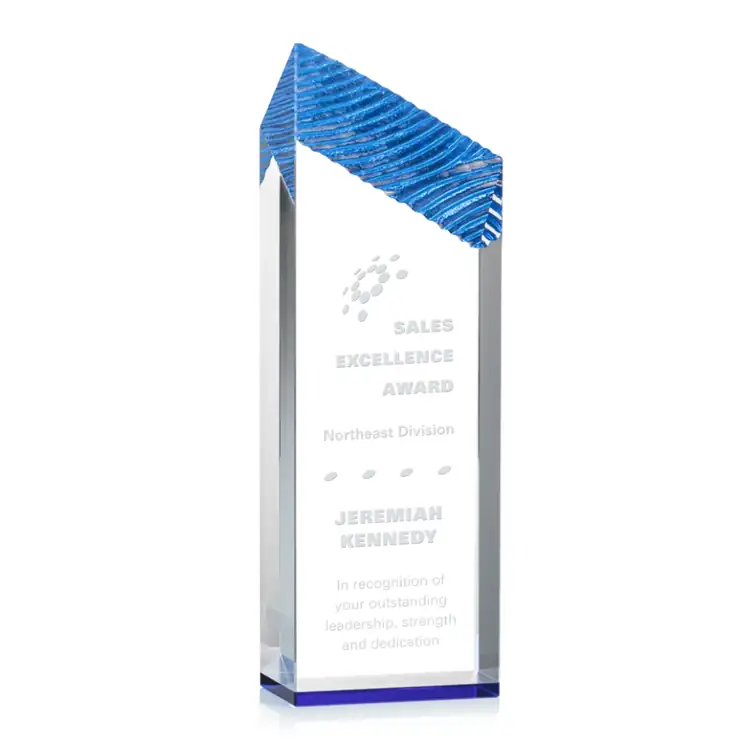 Haverhill Optical Crystal Award - Deep Etch #3
