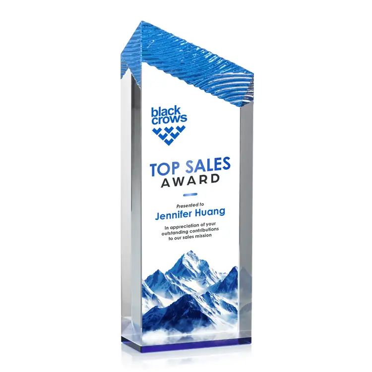 Haverhill Optical Crystal Award - Multicolor #4